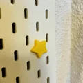 Nắp đậy ốc vít hình ngôi sao độc đáo cho bảng treo IKEA Skadis - Thumbnail 1
