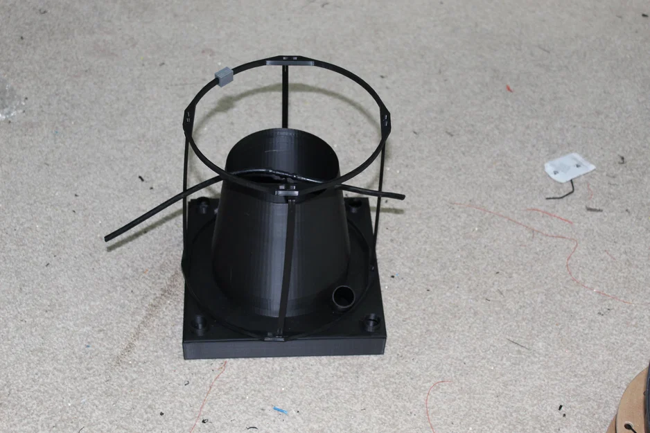 Ring-culture cà chua cho growbag + bracket canes & support cage, gắn tưới tự động - Image 2