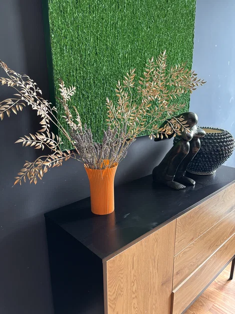 Mẫu Bình Hoa Nghệ Thuật 3D (Vase Toulip Vase Mode) - Trang Trí Đẹp - Image 1