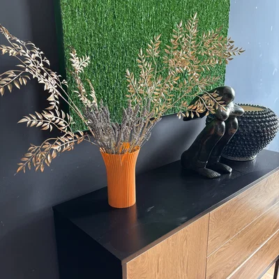 Mẫu Bình Hoa Nghệ Thuật 3D (Vase Toulip Vase Mode) - Trang Trí Đẹp