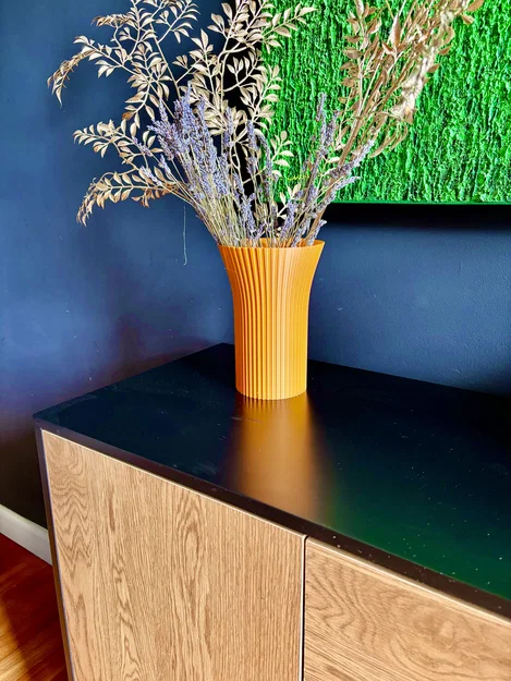 Mẫu Bình Hoa Nghệ Thuật 3D (Vase Toulip Vase Mode) - Trang Trí Đẹp - Image 4