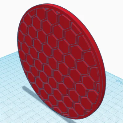 Miếng lót ly Hexagonal Coaster họa tiết tổ ong độc đáo