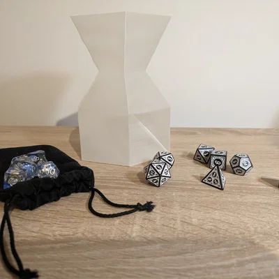 Tháp thả xúc xắc Vase Mode (dạng lục giác)