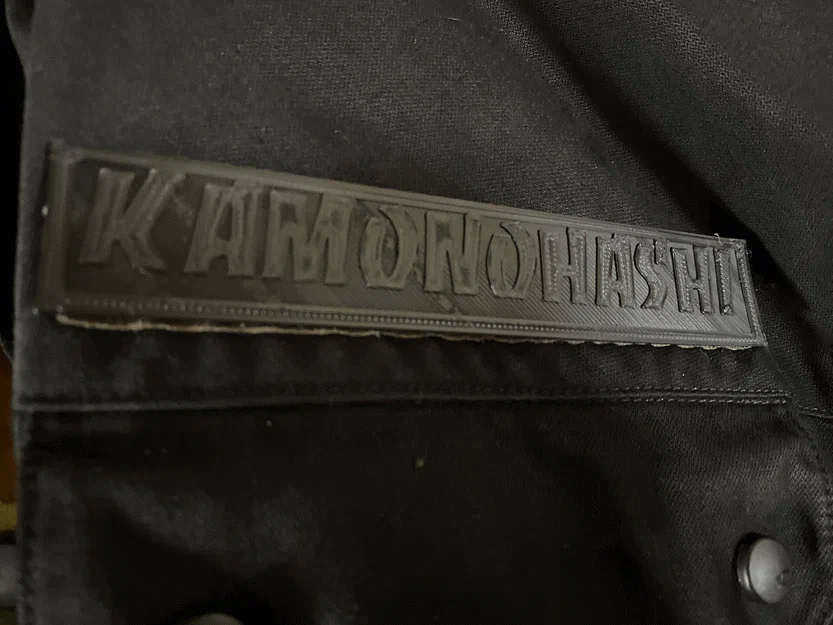 Bảng tên tùy chỉnh (Customizable Name Plate) để dán áo/kẹp túi - Image 1