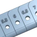 Bộ thước đo 3D từ 1-14mm - Thumbnail 1