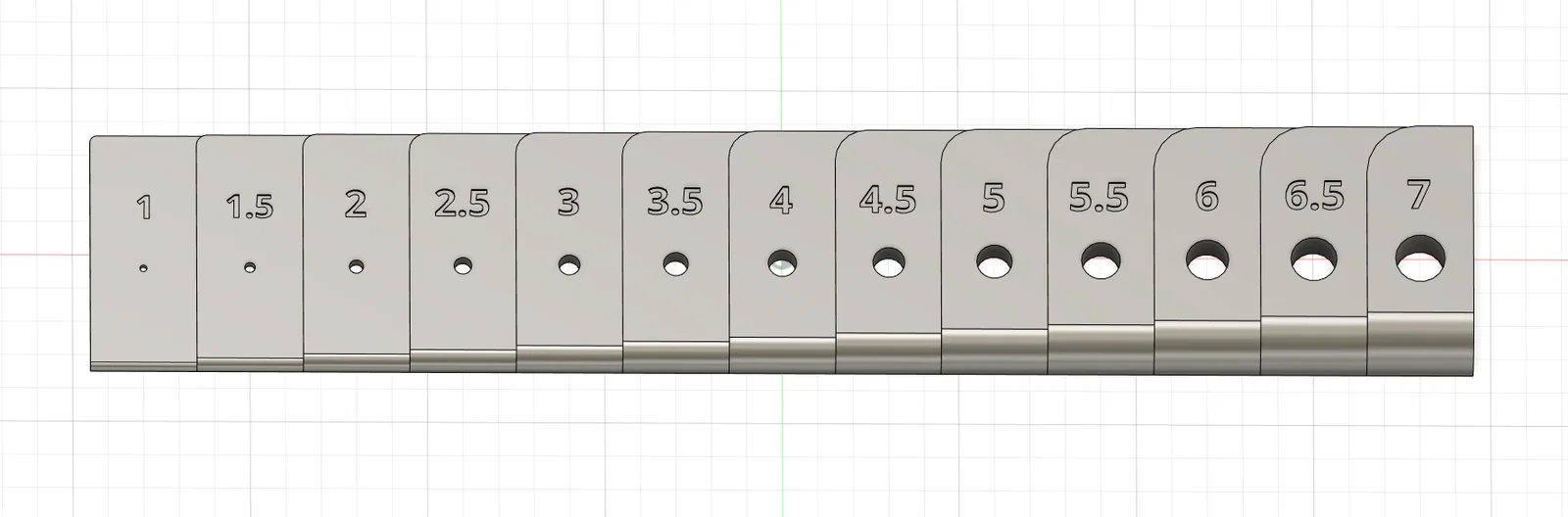 Bộ Thước Đo Gauge Block Strip Đa Năng - Hỗ Trợ Đo Đạc Chính Xác - Image 1