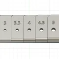 Bộ Thước Đo Gauge Block Strip Đa Năng - Hỗ Trợ Đo Đạc Chính Xác - Thumbnail 1