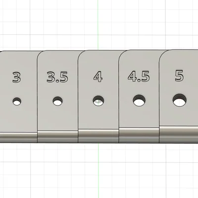 Bộ Thước Đo Gauge Block Strip Đa Năng - Hỗ Trợ Đo Đạc Chính Xác