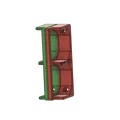 Giá treo tường 3D thông minh cho thiết bị Shelly Plus 1 - Thumbnail 2