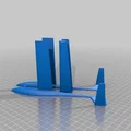 G103a Twin II – Mô hình tĩnh tàu lượn huấn luyện Grob (STL) - Thumbnail 2