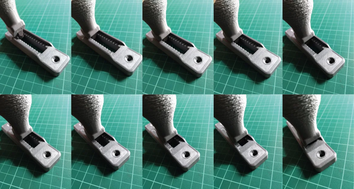 Guide ergonomic cho letter punch (đóng chữ) 4mm - Image 6