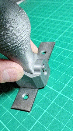 Guide ergonomic cho letter punch (đóng chữ) 4mm - Image 7