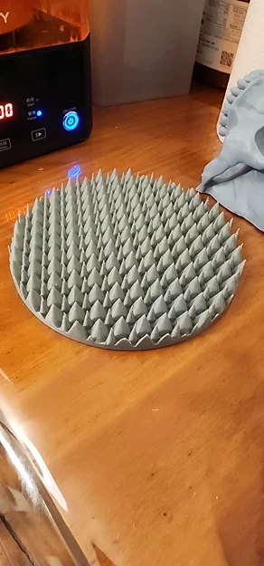 Giá phơi và cure resin 6.5 inch - Image 1