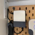 Ngàm gắn Skadis cho vỏ Raspberry Pi 4 chính hãng (Raspberry Pi 4 Official Case Skadis Mount) - Thumbnail 1
