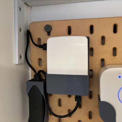 Ngàm gắn Skadis cho vỏ Raspberry Pi 4 chính hãng (Raspberry Pi 4 Official Case Skadis Mount)
