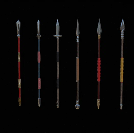 Bộ sưu tập mô hình giáo chi tiết (Detailed Spears) cho dân chơi miniature - Image 1