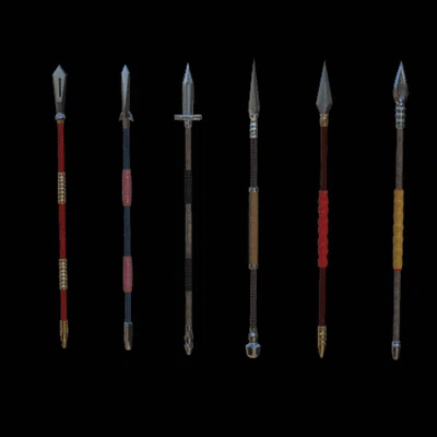 Bộ sưu tập mô hình giáo chi tiết (Detailed Spears) cho dân chơi miniature