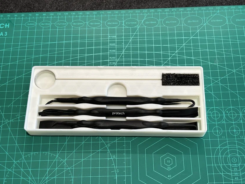 Khay đựng dụng cụ in 3D hệ Gridfinity 2x5 gọn gàng tiện lợi - Image 1