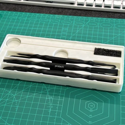 Khay đựng dụng cụ in 3D hệ Gridfinity 2x5 gọn gàng tiện lợi