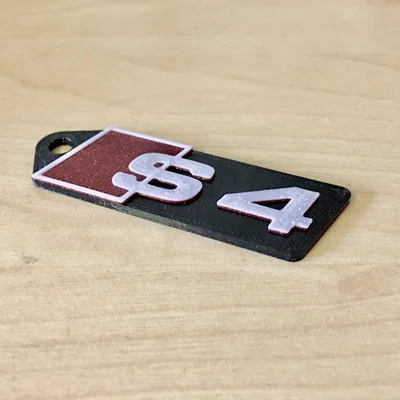 Móc khóa logo Audi S4