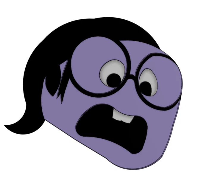 Mô hình Sadness Inside Out đa năng - In 3D cực dễ không cần AMS - Image 2