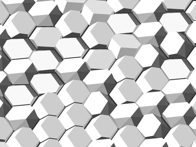 Quasi Bricks – gạch lục giác để ghép mảng tường - Image 3