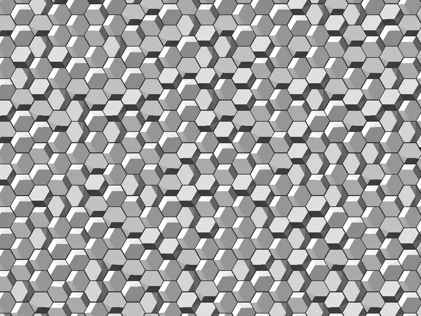 Quasi Bricks – gạch lục giác để ghép mảng tường - Image 4