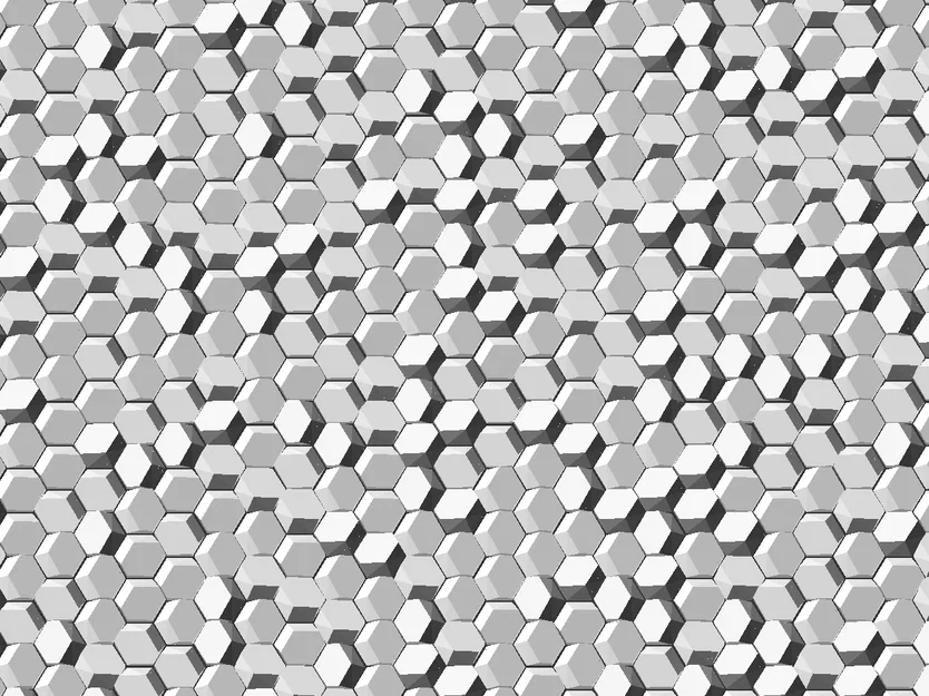 Quasi Bricks – gạch lục giác để ghép mảng tường - Image 5