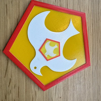 Bảng hiệu Peacemaker đa vật liệu (multimaterial)