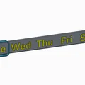 Thanh theo dõi lịch uống thuốc 3D (Pill planner) tiện lợi - Thumbnail 2