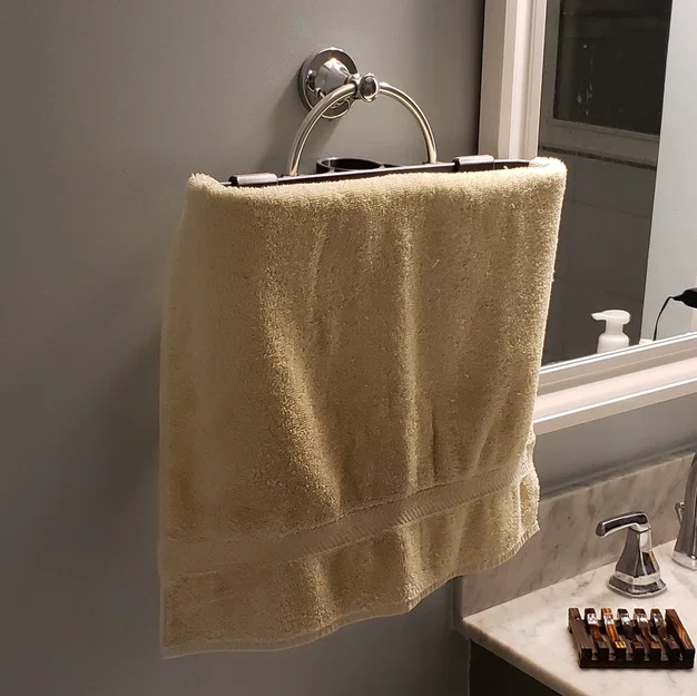 I HATE Towel Rings... - Bộ chuyển towel ring thành towel bar - Image 1