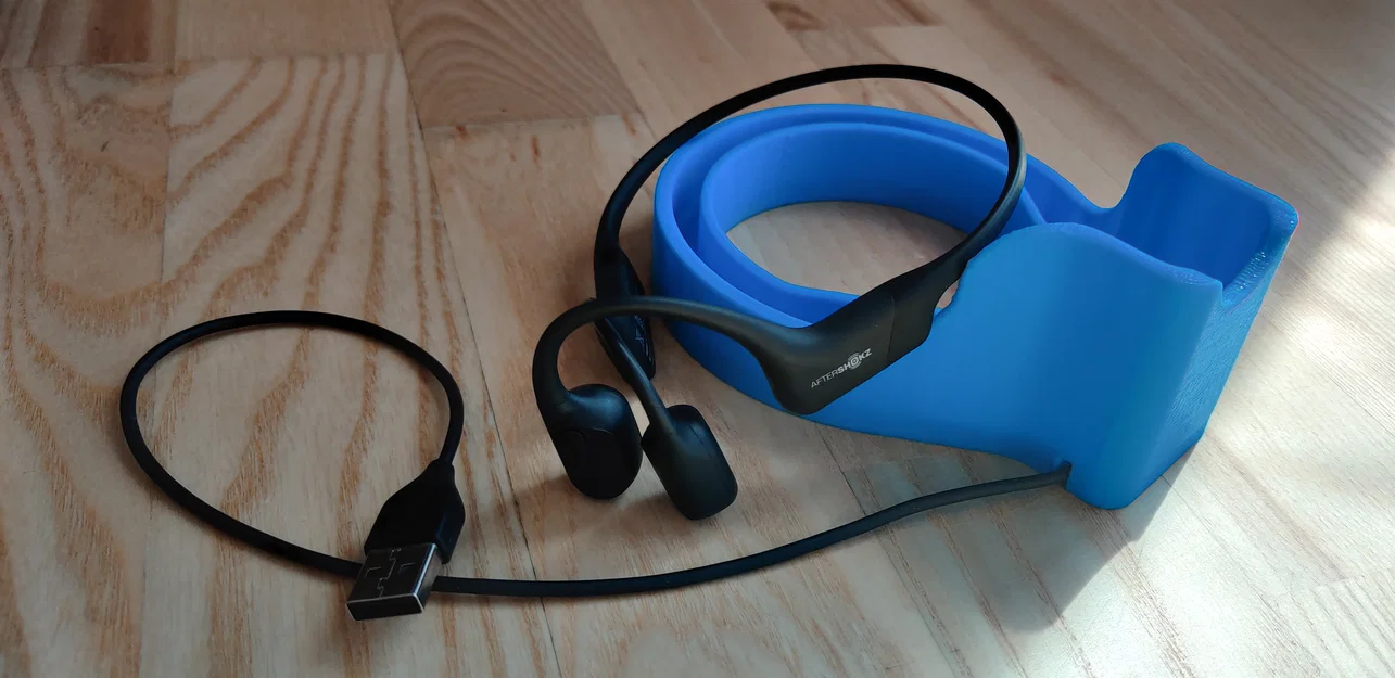 Bộ sạc kiêm hộp bảo vệ cho tai nghe dẫn truyền xương Aftershokz Aeropex - Image 1