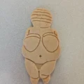 Khuôn cắt bánh quy hình tượng Venus of Willendorf độc đáo - Thumbnail 1