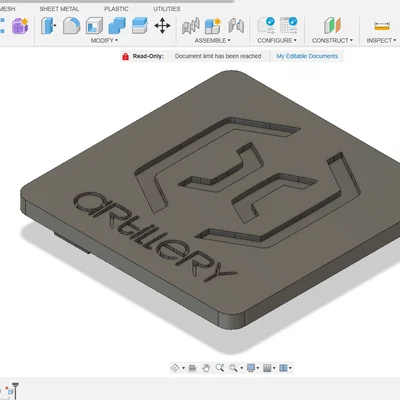 Nắp đậy cổng USB cho máy in 3D Artillery Sidewinder X2 (Klipper)