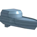 Mô hình du thuyền trang trí 3D đơn giản - File in STL miễn phí - Thumbnail 1