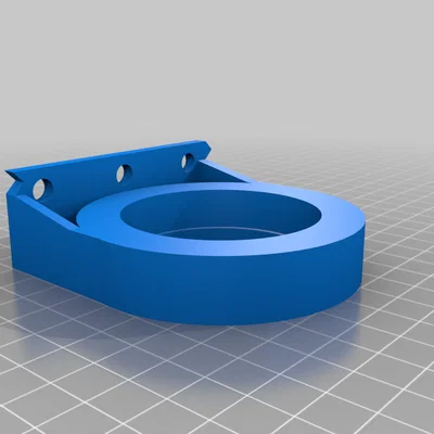 Giá treo tường đầu doa 75mm và giá đỡ mũi 20mm