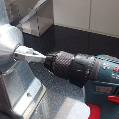 Adapter gắn drill cho Zyliss drum grater