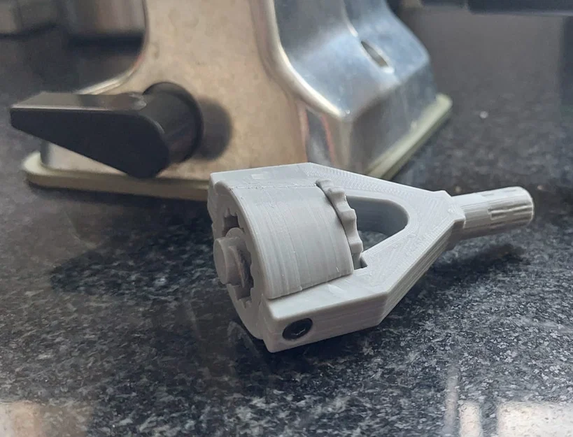 Adapter gắn drill cho Zyliss drum grater - Image 2