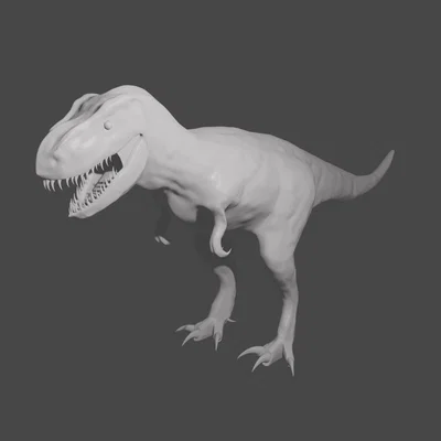 Mô hình 3D khủng long T-Rex ấn tượng - Tải ngay file STL