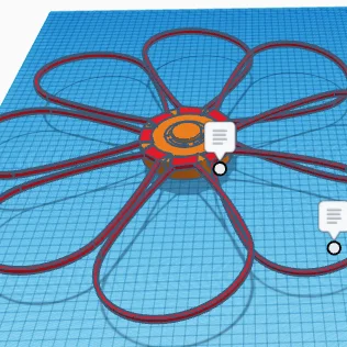 Mô hình Rotor Hilwood Scioly 2 cho thử thách thả trứng (Egg Drop)