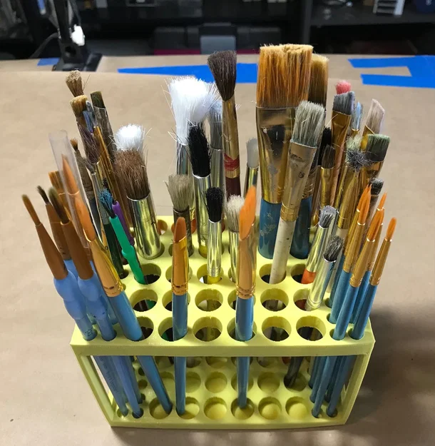 Giá/Kệ treo cọ vẽ (Paint Brush Rack/Holder) - Image 2