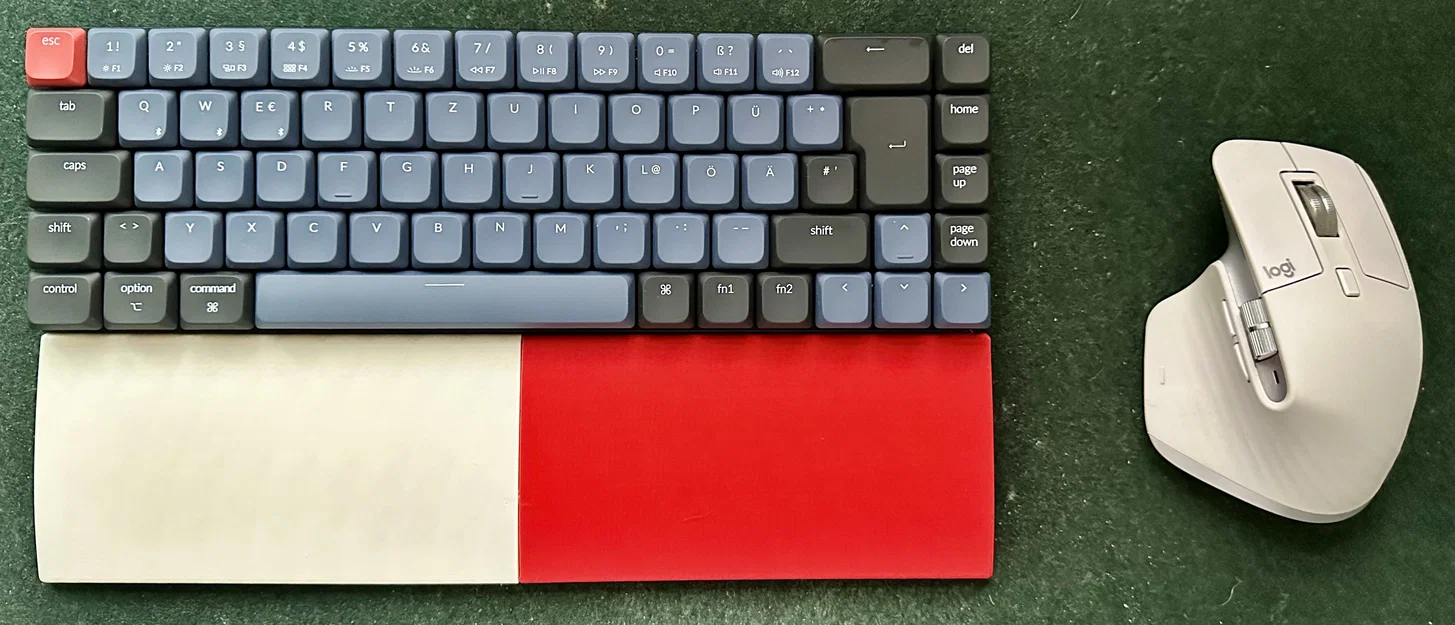 Kê tay cho Keychron K7 Pro (magnetic/nam châm) | Wrist Rest - Image 1