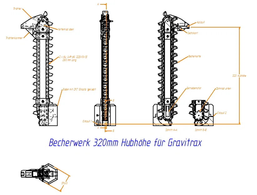 Becherwerk cho Gravitrax - Image 3