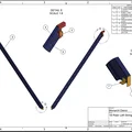 Mô hình thiết kế chi tiết cầu thang thép 18 bậc chuẩn kỹ thuật - Thumbnail 6