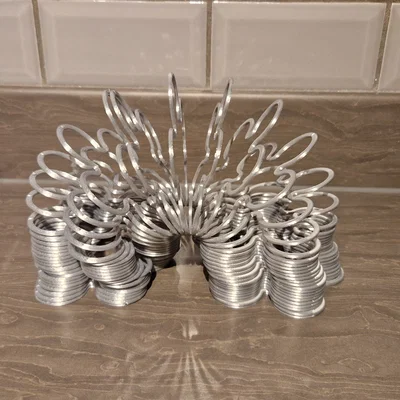 Hoa 5 cánh lò xo Slinky (Fidget) in 3D