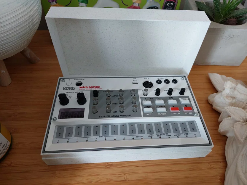 Hộp bảo vệ Korg Volca Sample thiết kế chuyên dụng in 3D - Image 2