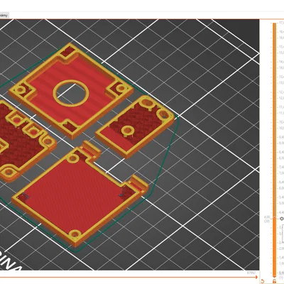 Nắp che và gá lắp camera LIGHTBURN