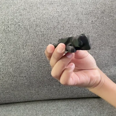 Mô hình 3D chú chó nhỏ xinh xắn để trang trí bàn làm việc