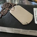 Mẫu in 3D Helldivers Dogtag tối ưu cho đúc kim loại (Sand Casting) - Thumbnail 3
