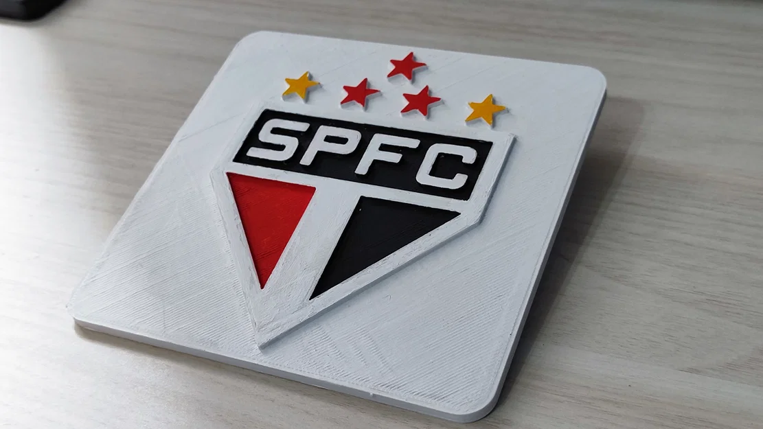 Mô hình huy hiệu SPFC 3D - Tự in trang trí cực đẹp cho fan bóng đá - Image 1